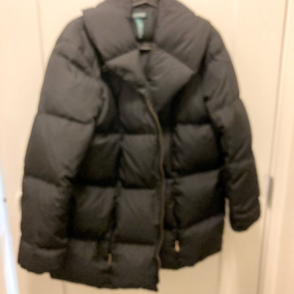 RALPH LAUREN RLR Sz 1X Down Feather Puffer Coat - Picture 1 of 10